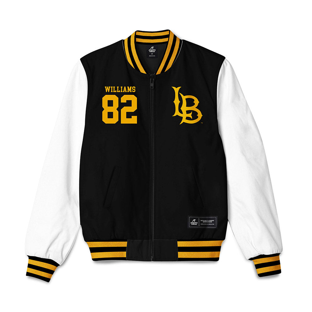 LBSU - NCAA Beach Volleyball : Addison Williams - Bomber Jacket-0