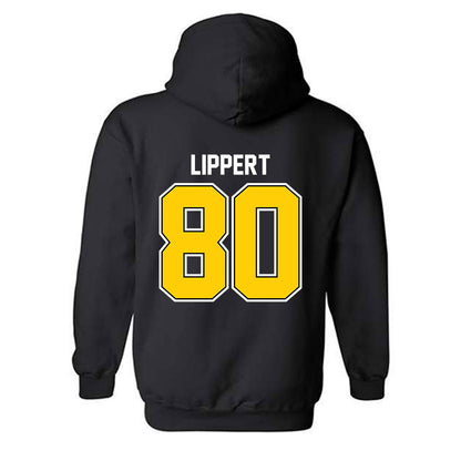Michigan Tech - NCAA Football : Jaxon Lippert - Classic Shersey Hooded Sweatshirt-1