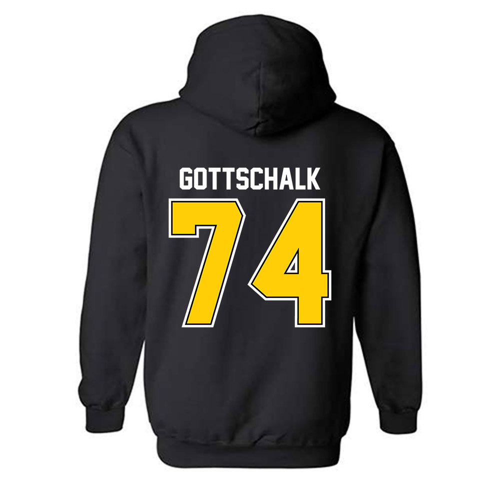 Michigan Tech - NCAA Football : Chris Gottschalk - Classic Shersey Hooded Sweatshirt-1