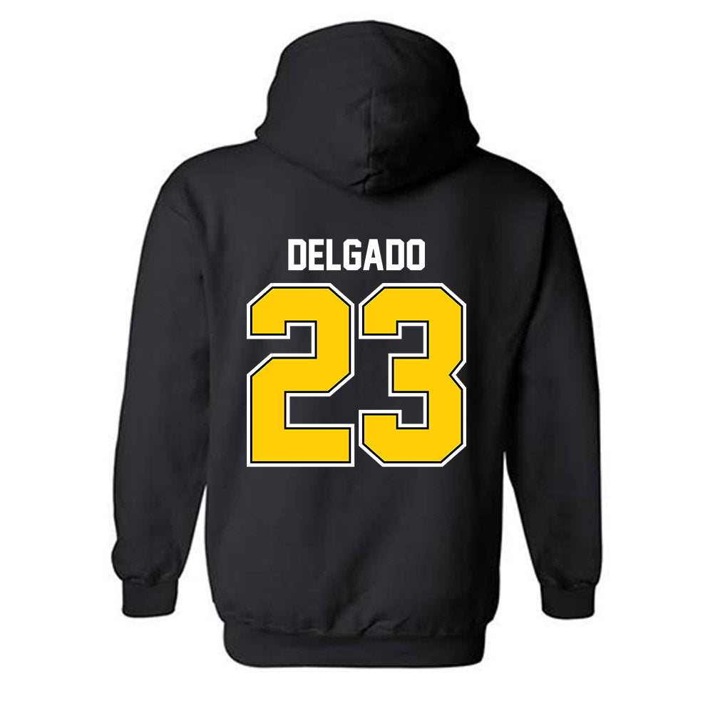 Michigan Tech - NCAA Football : Samuel Delgado - Classic Shersey Hooded Sweatshirt-1
