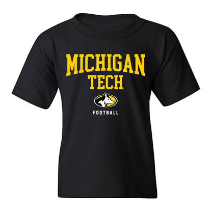Michigan Tech - NCAA Football : Connor Byram - Classic Shersey Youth T-Shirt-0