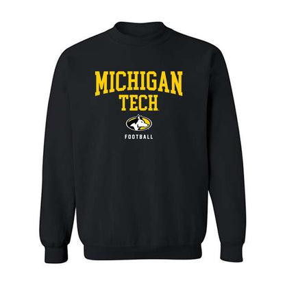 Michigan Tech - NCAA Football : Brett Karwowski Jr - Classic Shersey Crewneck Sweatshirt-0