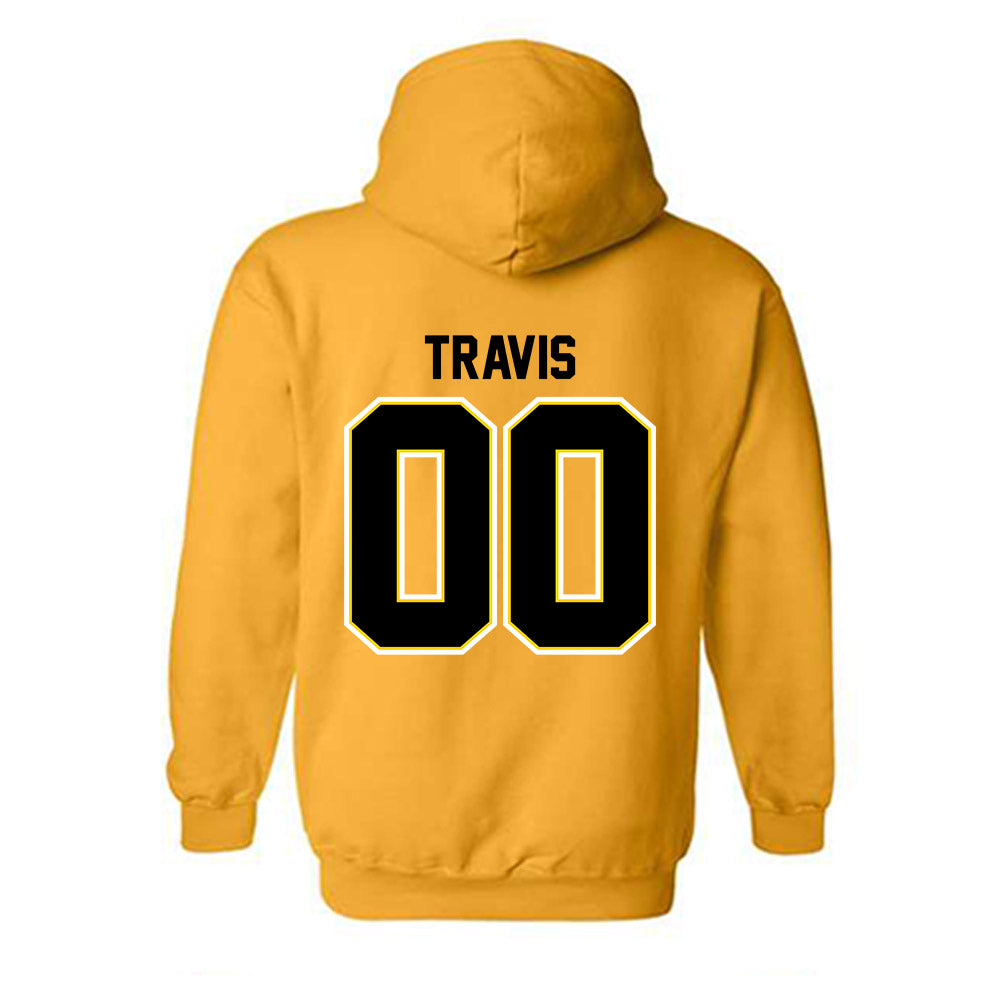 Michigan Tech - NCAA Football : Jiovanni Travis - Classic Shersey Hooded Sweatshirt-1
