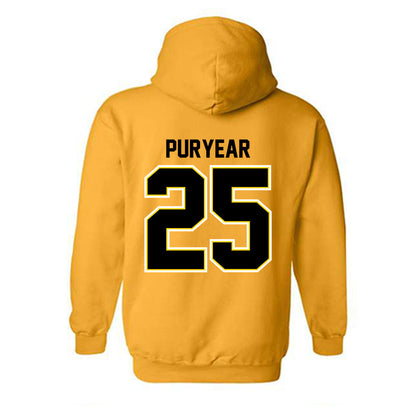 Michigan Tech - NCAA Women's Soccer : Ak Puryear - Classic Shersey Hooded Sweatshirt-1