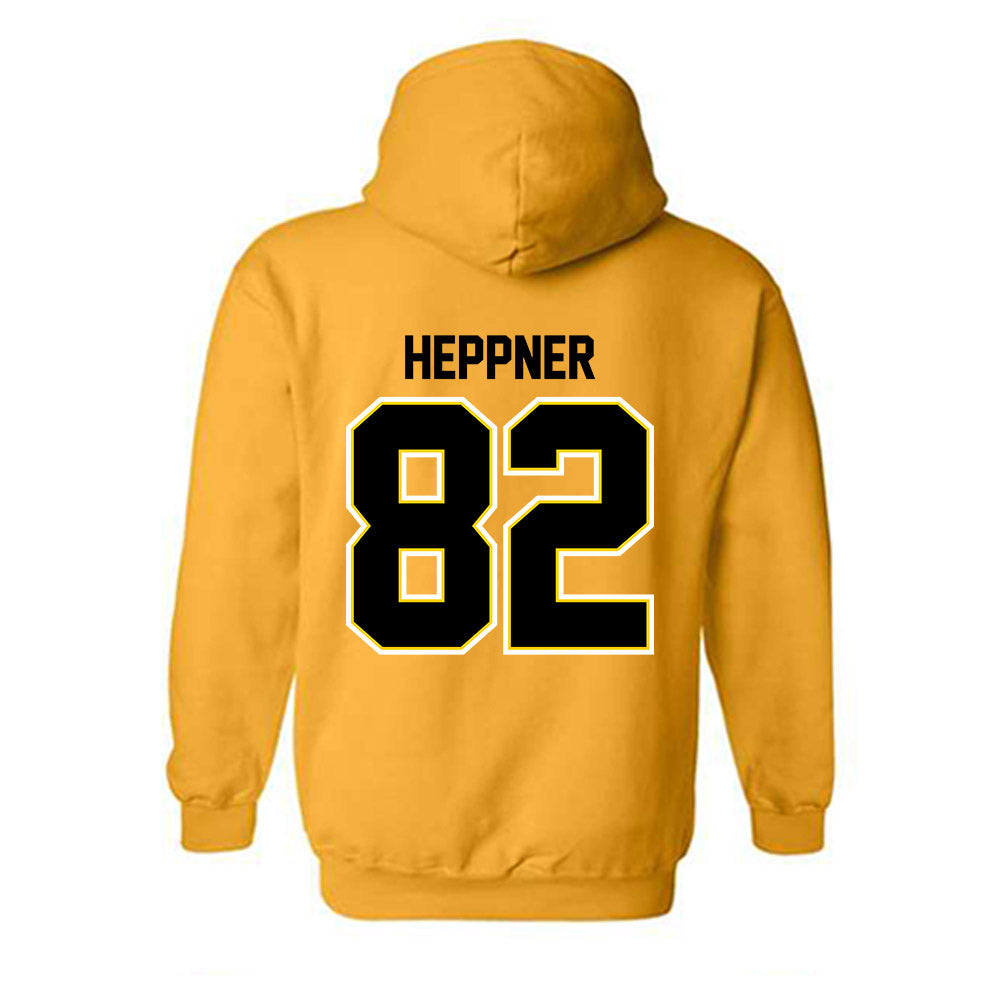 Michigan Tech - NCAA Football : Drew Heppner - Classic Shersey Hooded Sweatshirt-1
