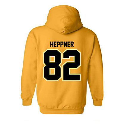 Michigan Tech - NCAA Football : Drew Heppner - Classic Shersey Hooded Sweatshirt-1