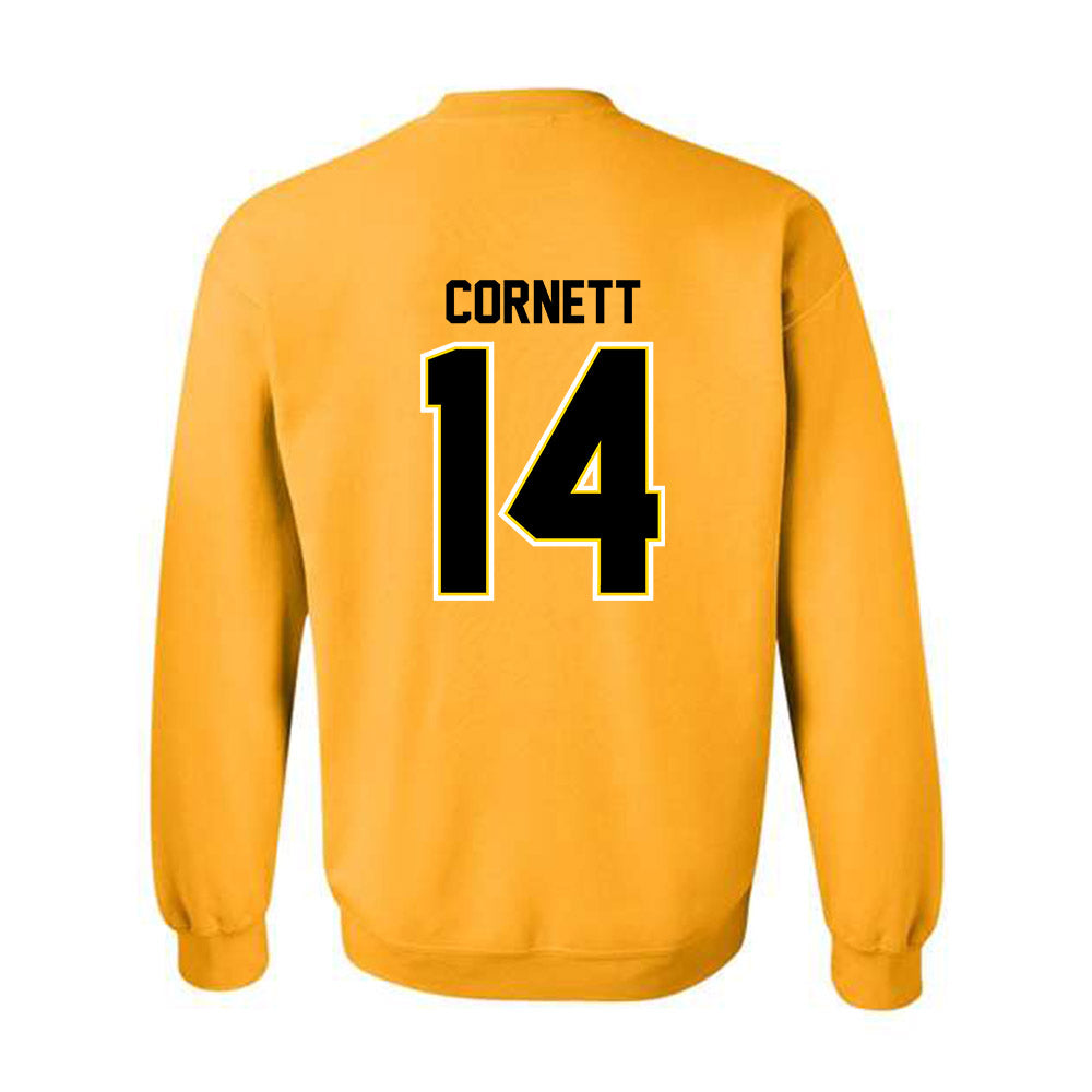 Michigan Tech - NCAA Football : Cameron Cornett - Classic Shersey Crewneck Sweatshirt-1
