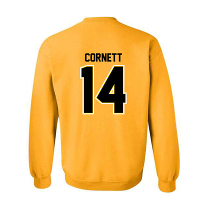 Michigan Tech - NCAA Football : Cameron Cornett - Classic Shersey Crewneck Sweatshirt-1