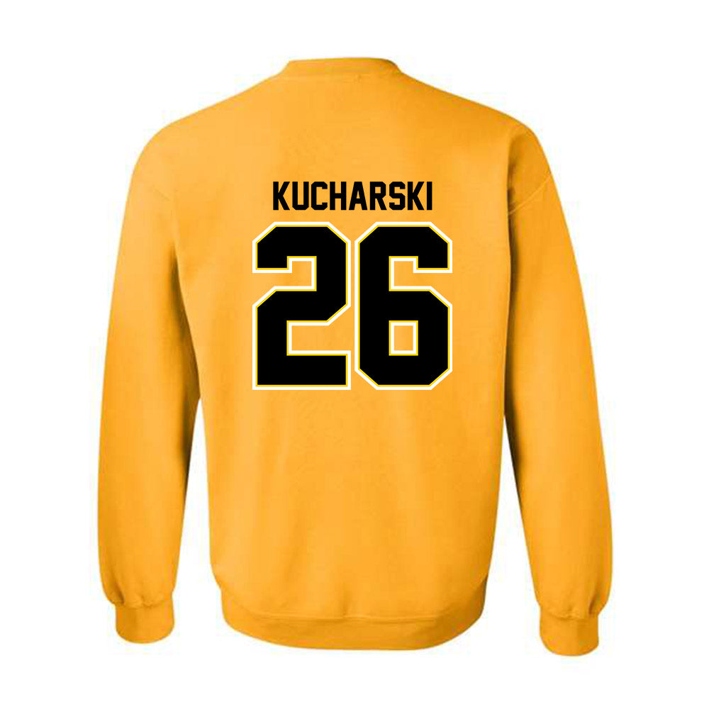 Michigan Tech - NCAA Football : Avery Kucharski - Classic Shersey Crewneck Sweatshirt-1