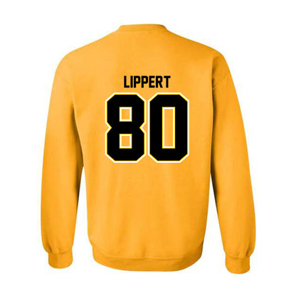 Michigan Tech - NCAA Football : Jaxon Lippert - Classic Shersey Crewneck Sweatshirt-1