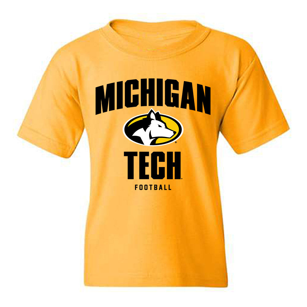 Michigan Tech - NCAA Football : Isaac Fair - Classic Shersey Youth T-Shirt-0
