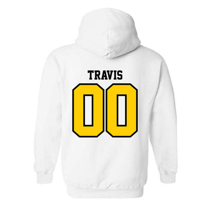 Michigan Tech - NCAA Football : Jiovanni Travis - Classic Shersey Hooded Sweatshirt-1