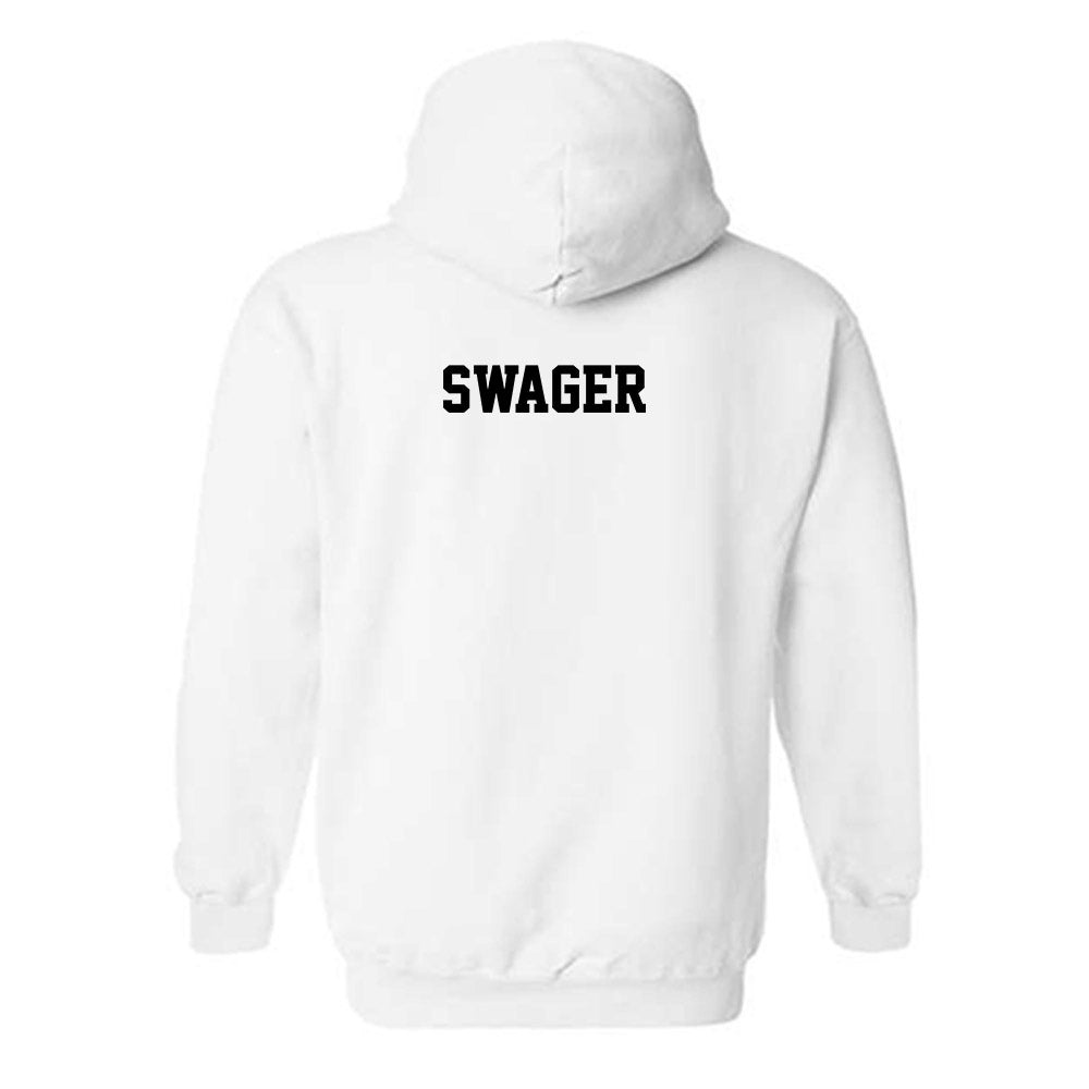 Michigan Tech - NCAA Men's Cross Country : Zebedee Swager - Classic Shersey Hooded Sweatshirt-1
