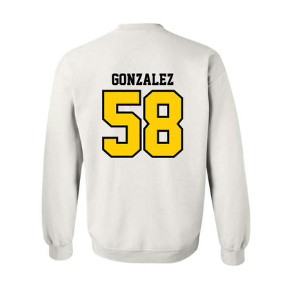 Michigan Tech - NCAA Football : Adrian Gonzalez - Classic Shersey Crewneck Sweatshirt-1