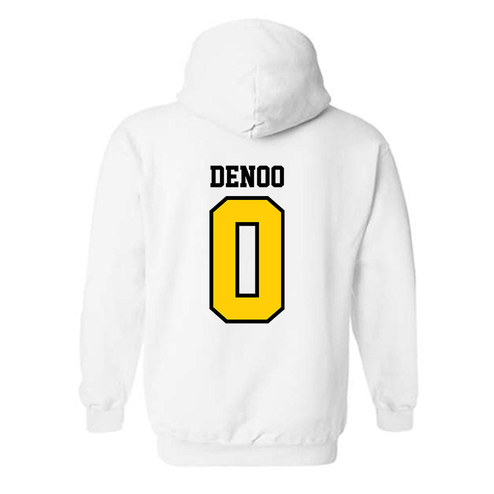 Michigan Tech - NCAA Football : Edem Denoo - Classic Shersey Hooded Sweatshirt-1