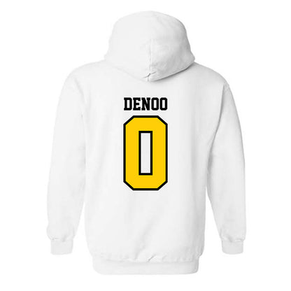 Michigan Tech - NCAA Football : Edem Denoo - Classic Shersey Hooded Sweatshirt-1