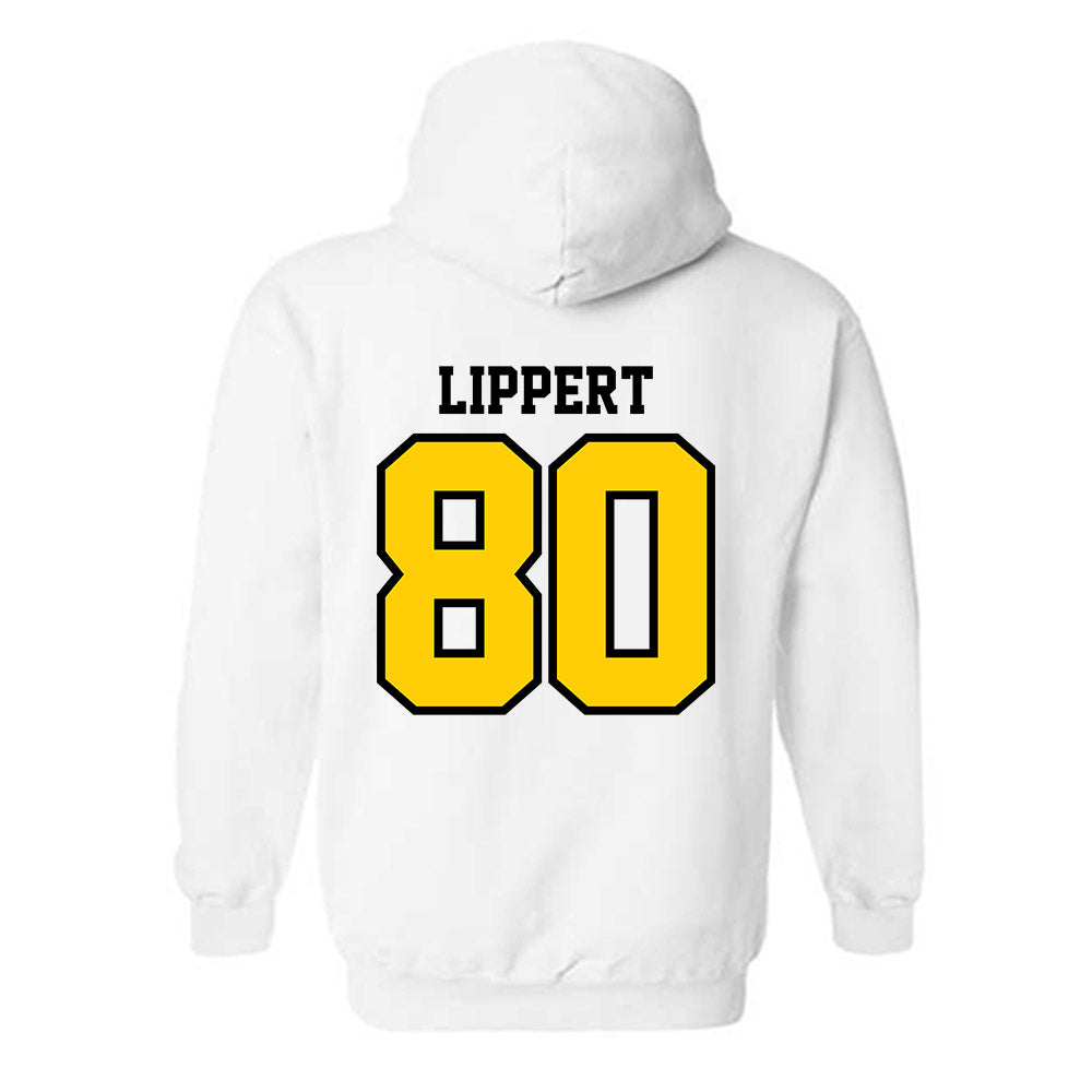 Michigan Tech - NCAA Football : Jaxon Lippert - Classic Shersey Hooded Sweatshirt-1