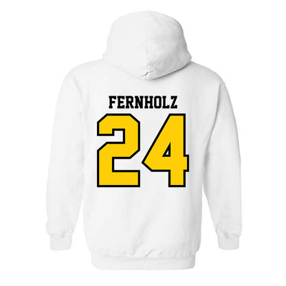 Michigan Tech - NCAA Men's Basketball : Ty Fernholz - Classic Shersey Hooded Sweatshirt