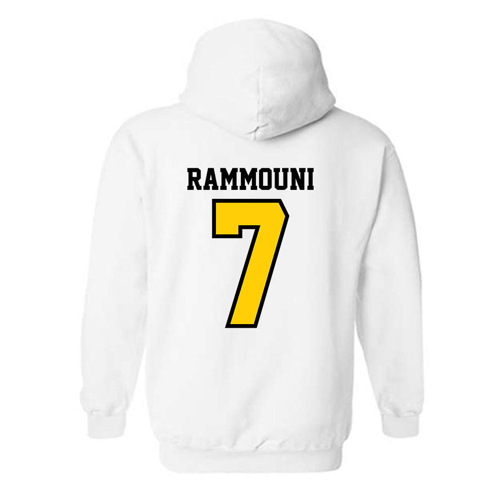 Michigan Tech - NCAA Football : Adam Rammouni - Classic Shersey Hooded Sweatshirt-1