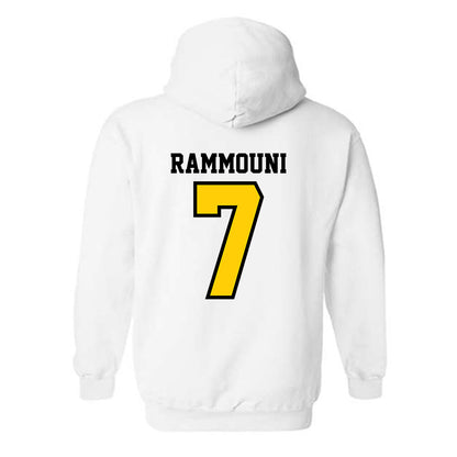 Michigan Tech - NCAA Football : Adam Rammouni - Classic Shersey Hooded Sweatshirt-1