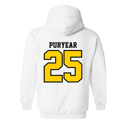 Michigan Tech - NCAA Women's Soccer : Ak Puryear - Classic Shersey Hooded Sweatshirt-1