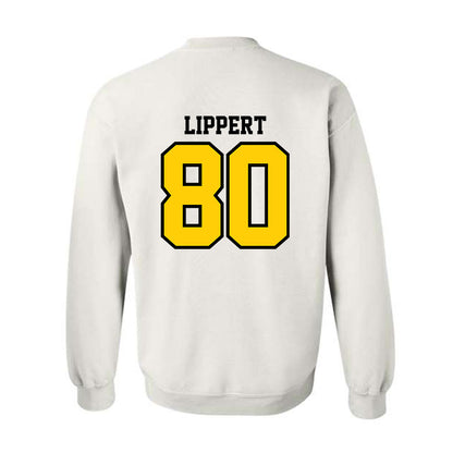 Michigan Tech - NCAA Football : Jaxon Lippert - Classic Shersey Crewneck Sweatshirt-1