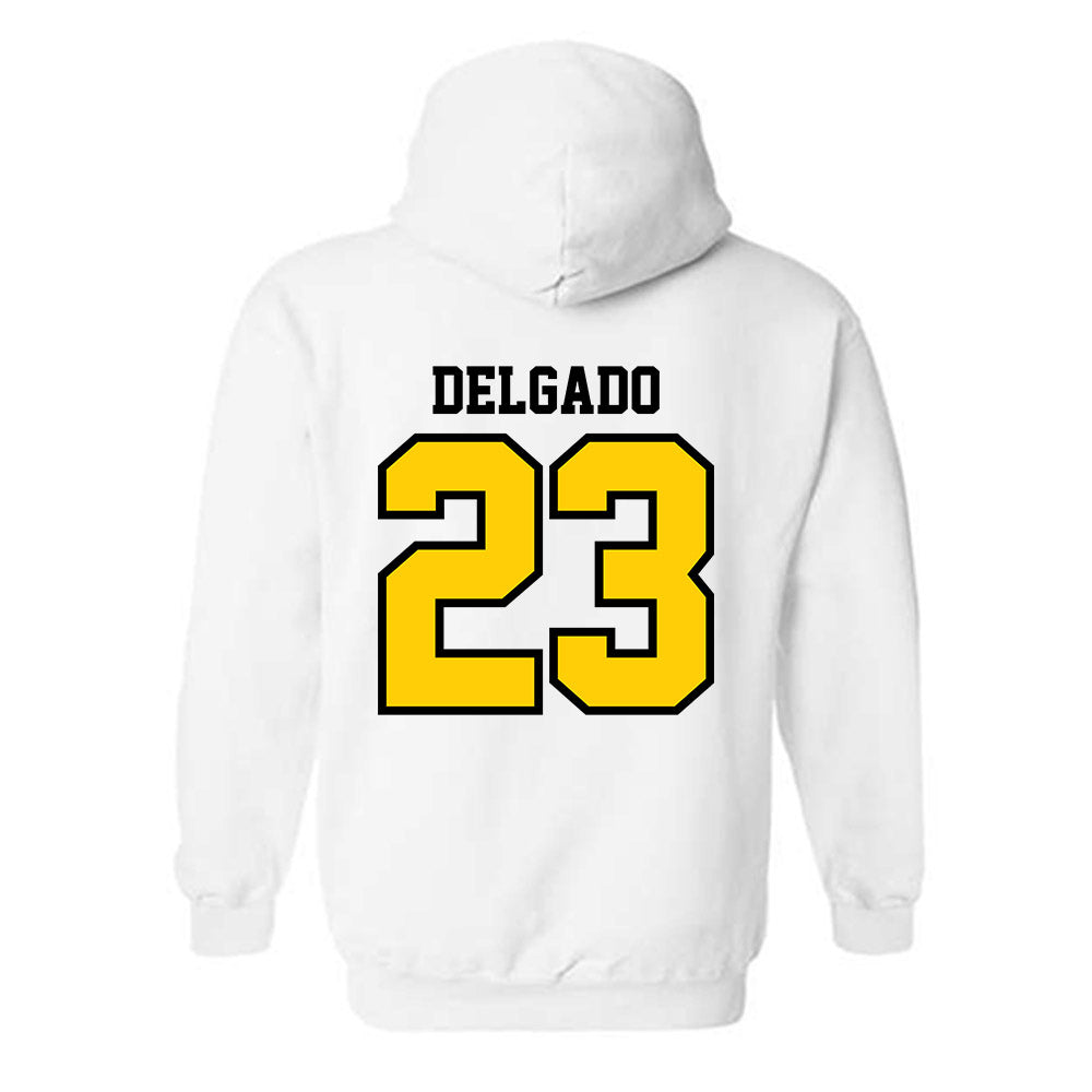 Michigan Tech - NCAA Football : Samuel Delgado - Classic Shersey Hooded Sweatshirt-1