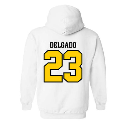 Michigan Tech - NCAA Football : Samuel Delgado - Classic Shersey Hooded Sweatshirt-1
