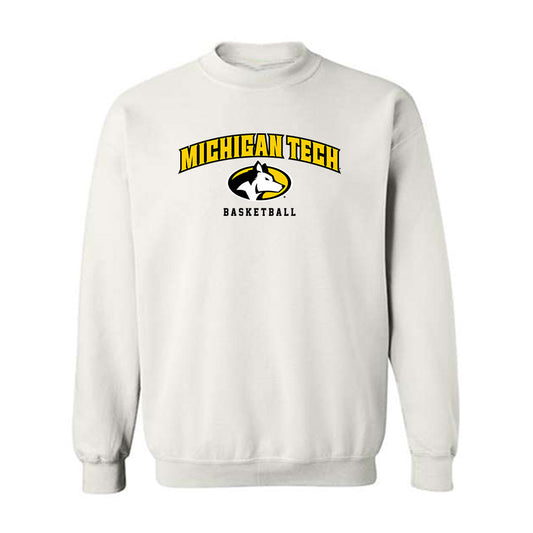Michigan Tech - NCAA Men's Basketball : Garrett Spielman - Classic Shersey Crewneck Sweatshirt-0