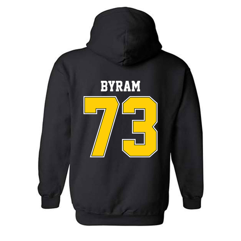 Michigan Tech - NCAA Football : Connor Byram - Classic Shersey Hooded Sweatshirt-1