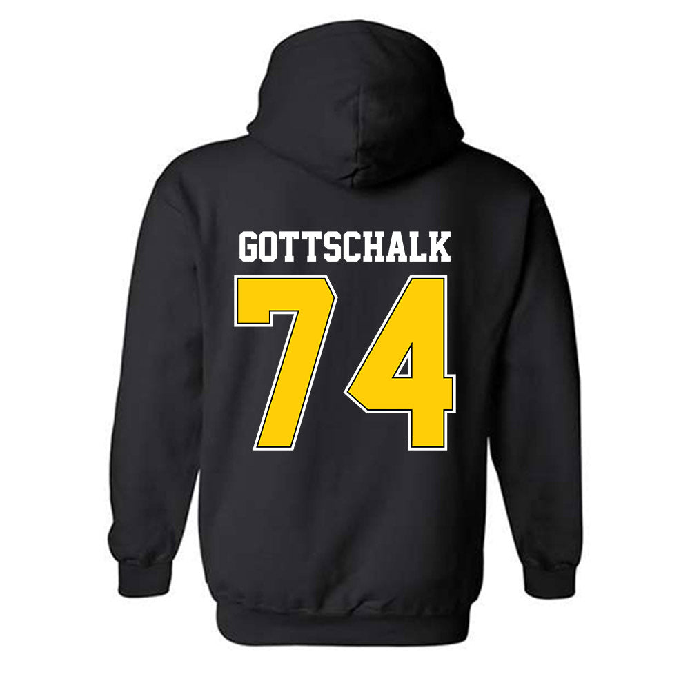 Michigan Tech - NCAA Football : Chris Gottschalk - Classic Shersey Hooded Sweatshirt-1