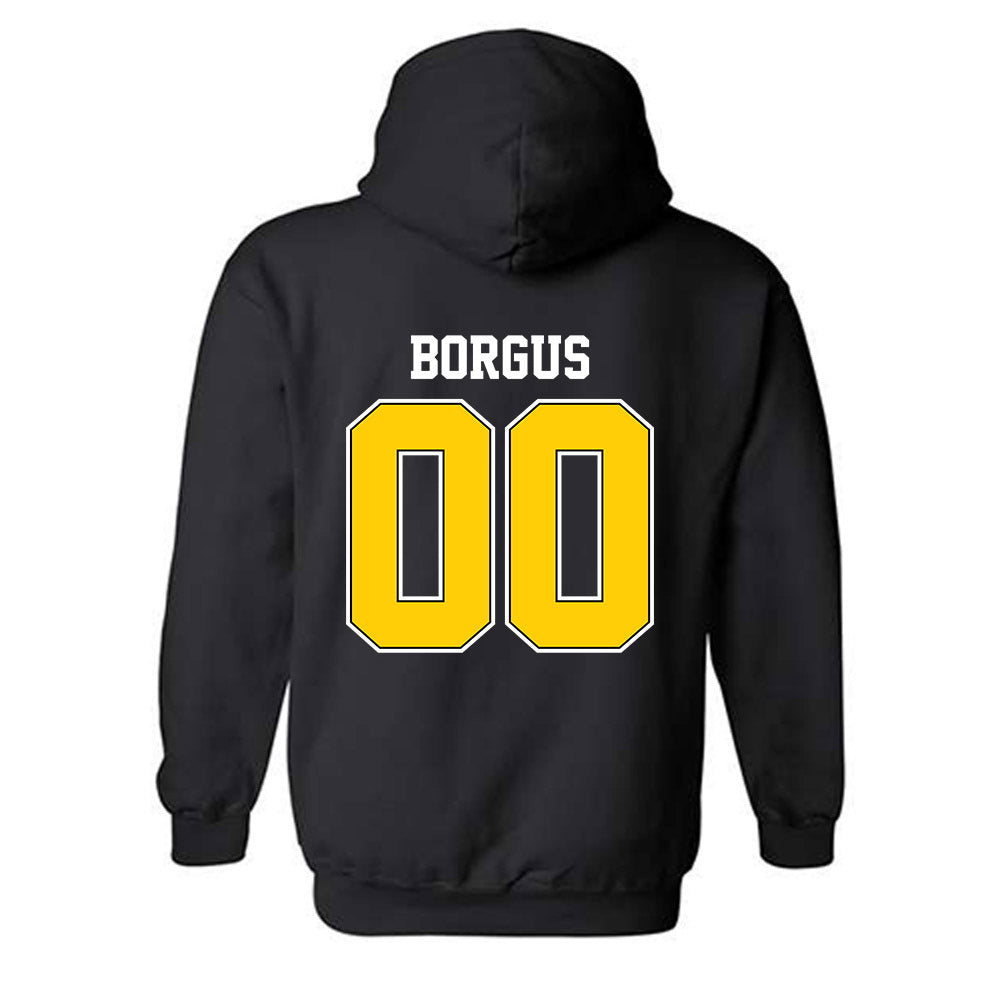 Michigan Tech - NCAA Football : Bryce Borgus - Classic Shersey Hooded Sweatshirt-1