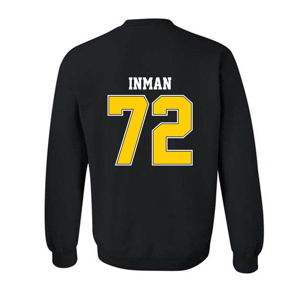Michigan Tech - NCAA Football : Bryar Inman - Classic Shersey Crewneck Sweatshirt-1