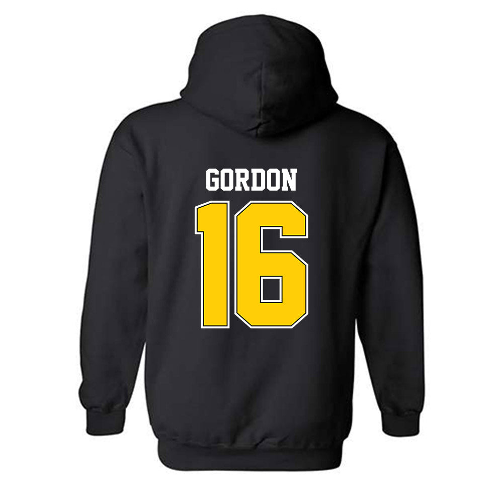 Michigan Tech - NCAA Men's Ice Hockey : Isaac Gordon - Classic Shersey Hooded Sweatshirt