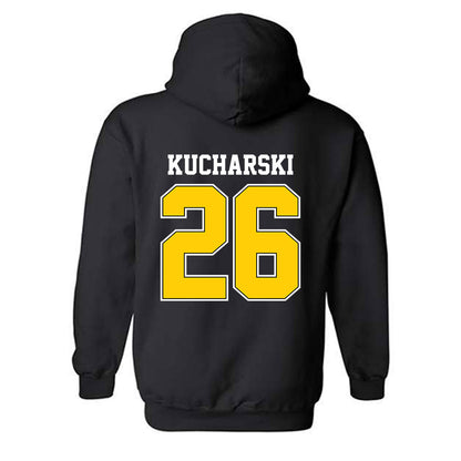 Michigan Tech - NCAA Football : Avery Kucharski - Classic Shersey Hooded Sweatshirt-1