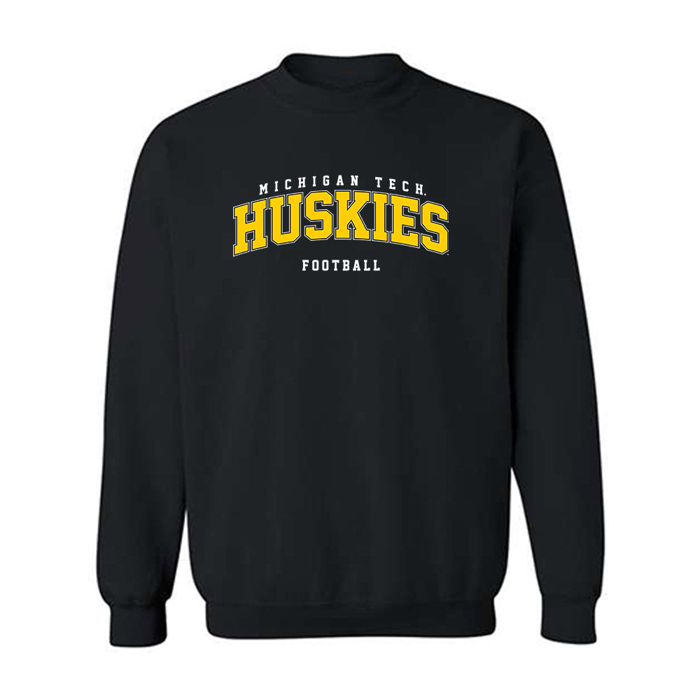 Michigan Tech - NCAA Football : Adam Rammouni - Classic Shersey Crewneck Sweatshirt-0