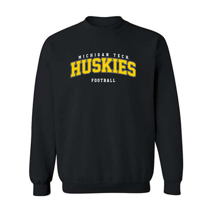 Michigan Tech - NCAA Football : Adam Rammouni - Classic Shersey Crewneck Sweatshirt-0