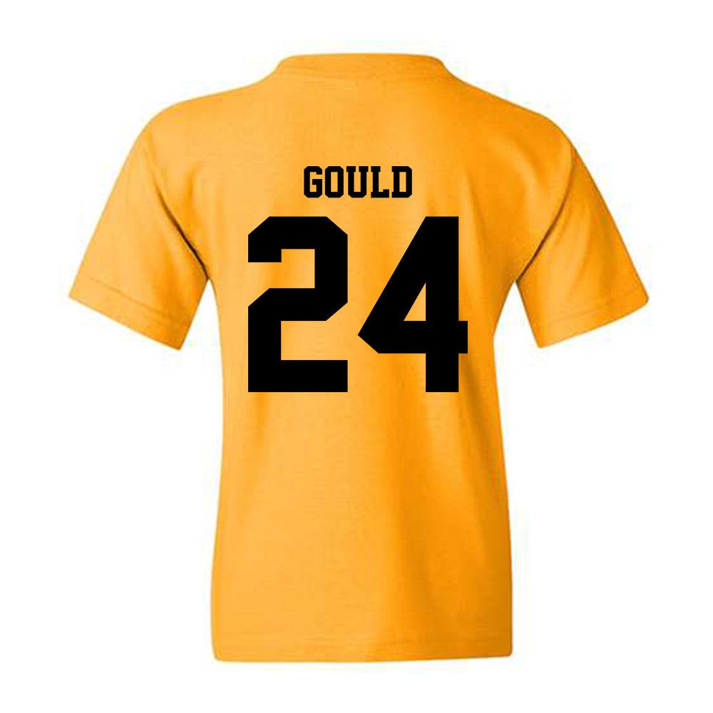 Michigan Tech - NCAA Men's Ice Hockey : Rylan Gould - Classic Shersey Youth T-Shirt-1