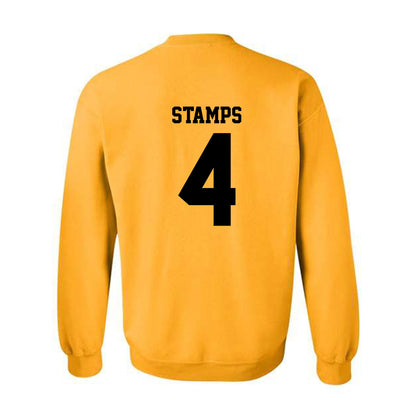 Michigan Tech - NCAA Football : Jamison Stamps - Classic Shersey Crewneck Sweatshirt-1