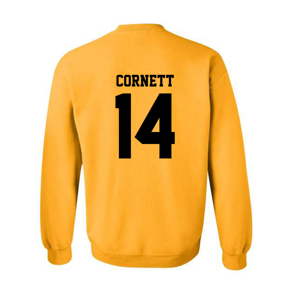 Michigan Tech - NCAA Football : Cameron Cornett - Classic Shersey Crewneck Sweatshirt-1