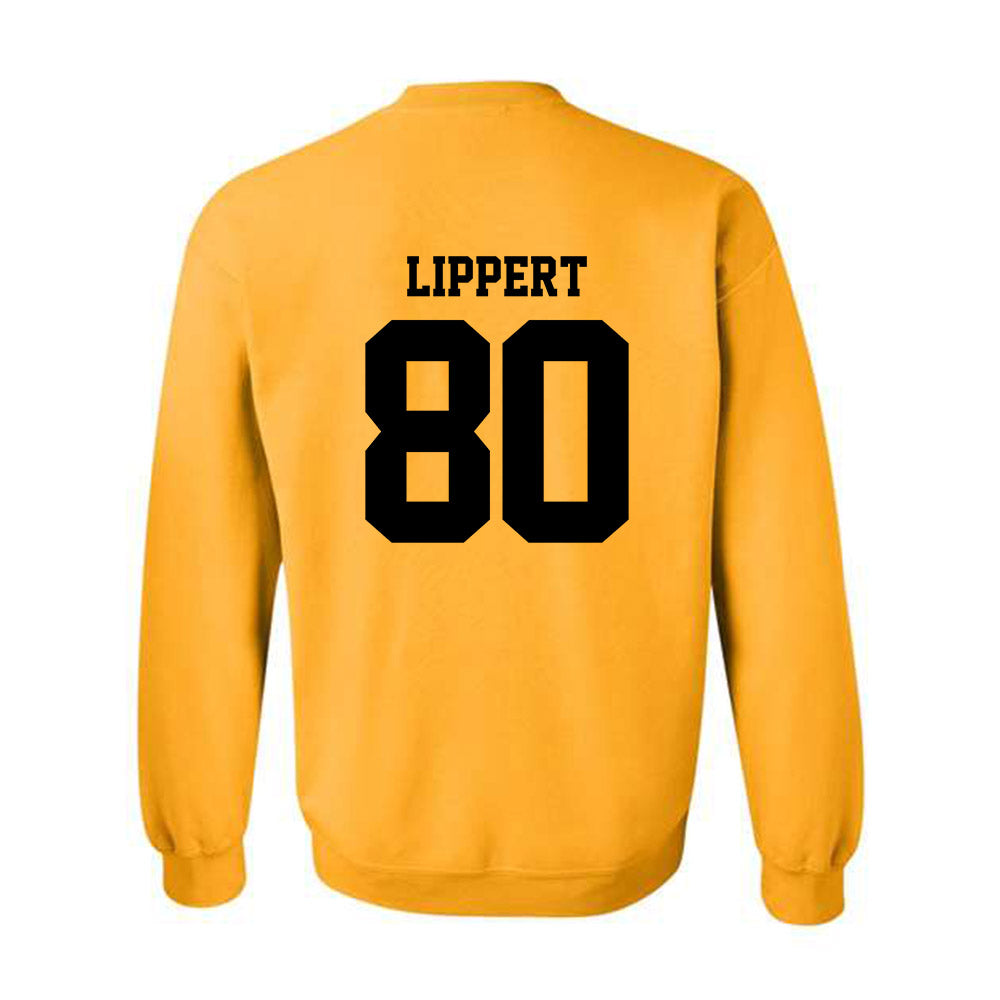 Michigan Tech - NCAA Football : Jaxon Lippert - Classic Shersey Crewneck Sweatshirt-1
