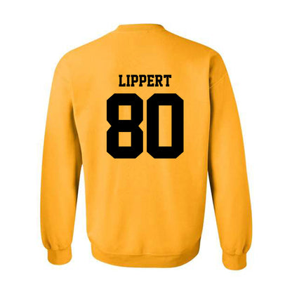 Michigan Tech - NCAA Football : Jaxon Lippert - Classic Shersey Crewneck Sweatshirt-1