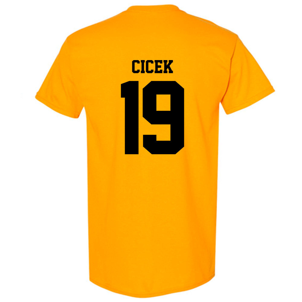 Michigan Tech - NCAA Men's Ice Hockey : Michael Cicek - Classic Shersey T-Shirt-1