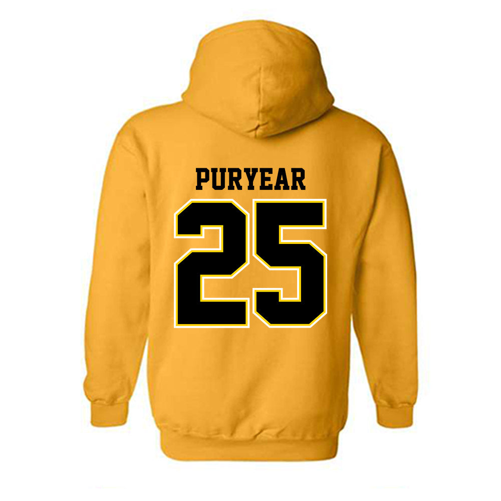 Michigan Tech - NCAA Women's Soccer : Ak Puryear - Classic Shersey Hooded Sweatshirt-1