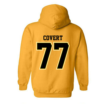 Michigan Tech - NCAA Football : Andrew Covert - Classic Shersey Hooded Sweatshirt