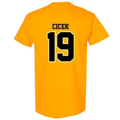 Michigan Tech - NCAA Men's Ice Hockey : Michael Cicek - Classic Shersey T-Shirt-1