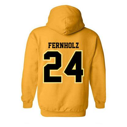 Michigan Tech - NCAA Men's Basketball : Ty Fernholz - Classic Shersey Hooded Sweatshirt
