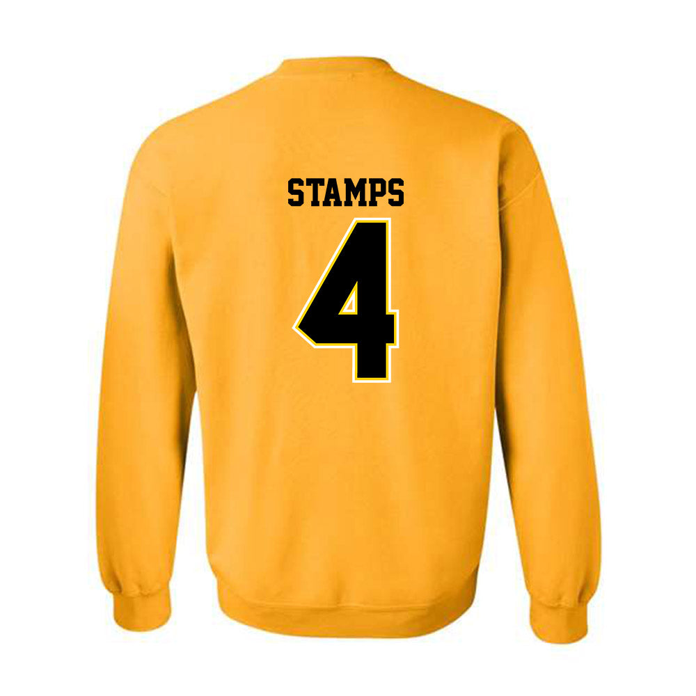 Michigan Tech - NCAA Football : Jamison Stamps - Classic Shersey Crewneck Sweatshirt-1