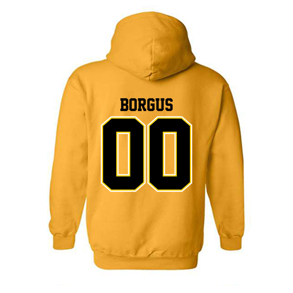 Michigan Tech - NCAA Football : Bryce Borgus - Classic Shersey Hooded Sweatshirt-1