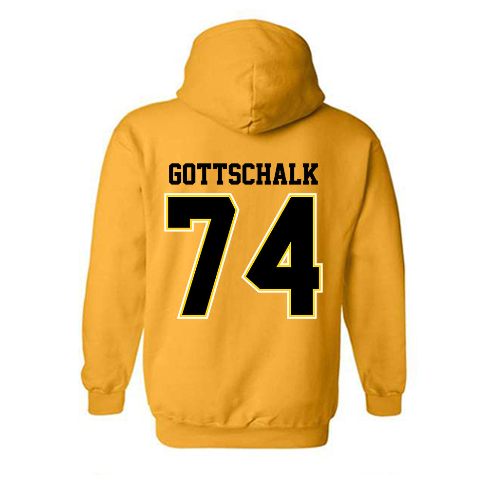 Michigan Tech - NCAA Football : Chris Gottschalk - Classic Shersey Hooded Sweatshirt-1